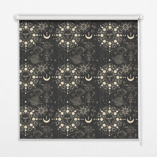 Cosmos roller blind for large windows