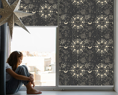 Roller blind for large window Cosmos