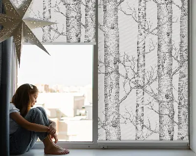 Roller blind for large windows