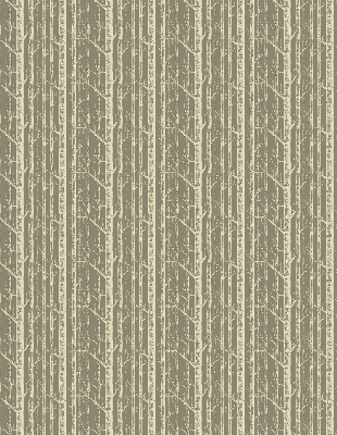Roller blind for large window Tree trunks