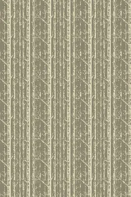 Tree trunks roller blind for large windows