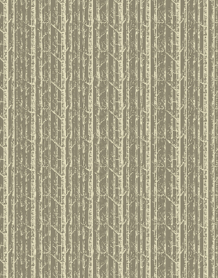 Roller blind for large window Tree trunks