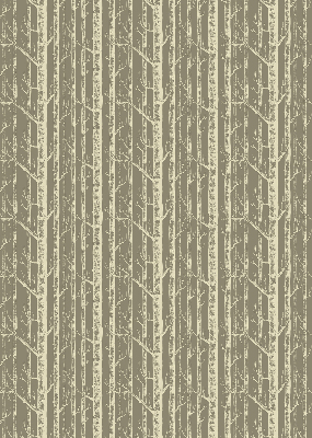 Roller blind for large window Tree trunks