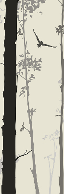 Fabric roller blind Trees