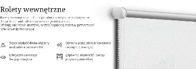 Fabric roller blind painted mountains design