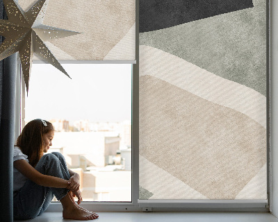 Fabric roller blind Abstraction