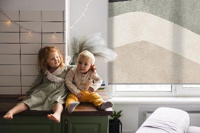 Fabric roller blind Abstraction