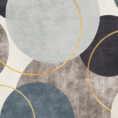 Modern roller blind abstraction design