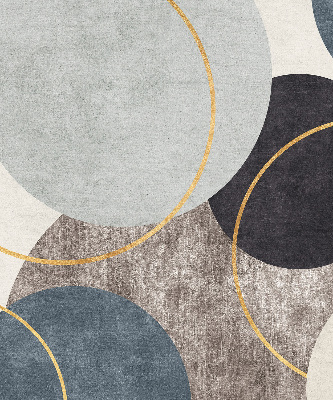 Modern roller blind abstraction design
