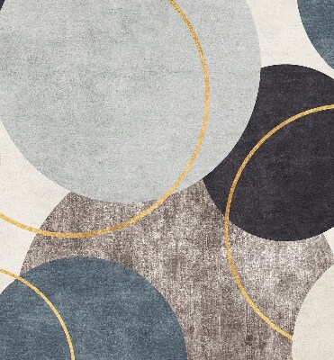 Modern roller blind abstraction design