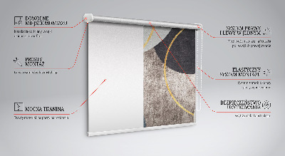 Modern roller blind Abstraction