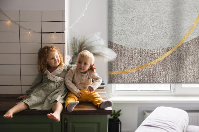 Modern roller blind Abstraction