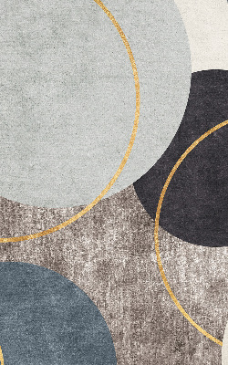 Modern roller blind abstraction design