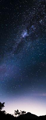 Fabric roller blind Starry sky