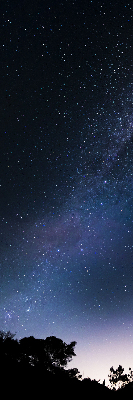 Fabric roller blind Starry sky