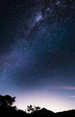 Fabric roller blind Starry sky