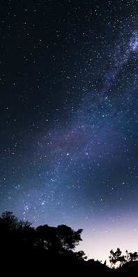 Fabric roller blind Starry sky