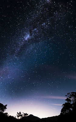 Fabric roller blind Starry sky