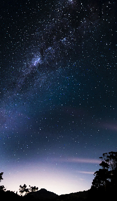 Fabric roller blind Starry sky