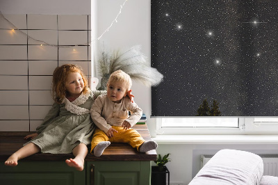 Modern roller blind Stars in the sky