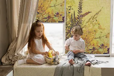 Roller blind for large windows