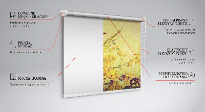 Roller blind for large windows