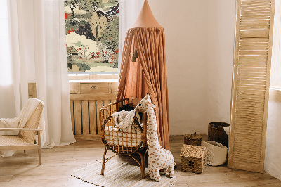 Roller blind for large window Mountain