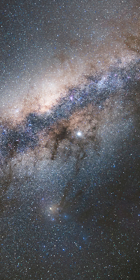 Fabric roller blind Milky Way