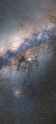 Fabric roller blind Milky Way