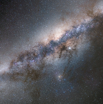 Fabric roller blind Milky Way