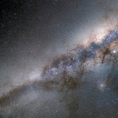 Fabric roller blind Milky Way