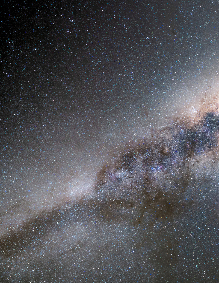 Fabric roller blind Milky Way