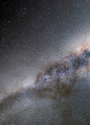 Fabric roller blind Milky Way