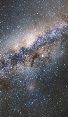 Fabric roller blind Milky Way