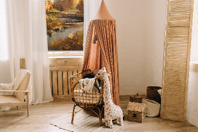Roller blind for large window Joint