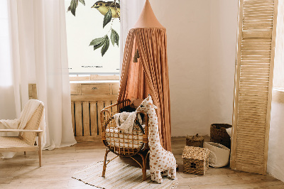 Fabric roller blind Birds on a tree