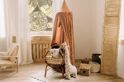 Modern roller blind World map
