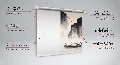 Roller blind for large windows