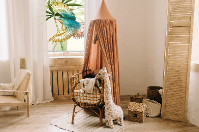 Fabric roller blind Birds in the leaves