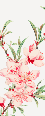 Modern roller blind Pink flower