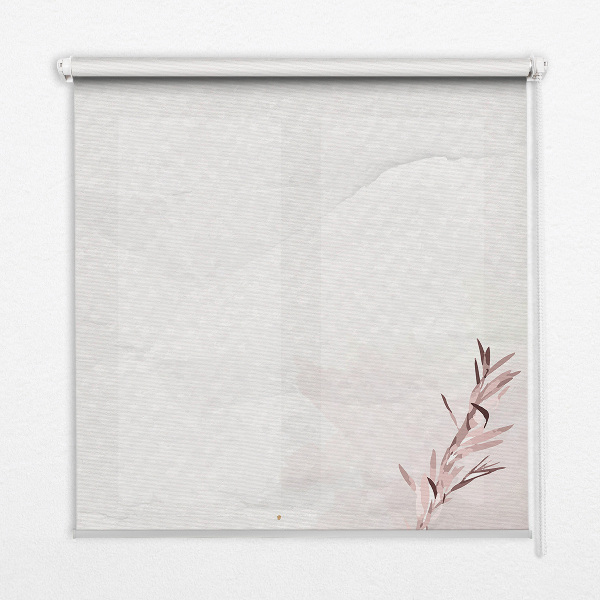 Roller blind for large window A crumpled piece of paper