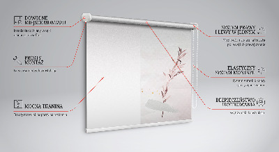 Roller blind for large window A crumpled piece of paper
