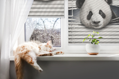 Modern roller blind Panda