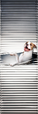 Fabric roller blind Dog
