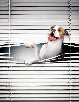 Fabric roller blind Dog