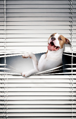 Fabric roller blind Dog