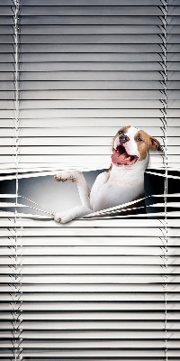 Fabric roller blind Dog