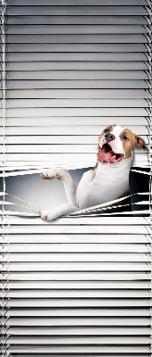 Fabric roller blind Dog