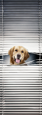 Modern roller blind Golden Dog