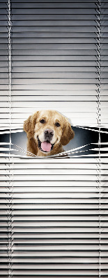 Modern roller blind Golden Dog